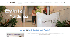 Desktop Screenshot of akdenizkizyurdu.com