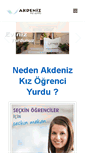 Mobile Screenshot of akdenizkizyurdu.com