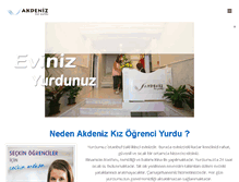 Tablet Screenshot of akdenizkizyurdu.com